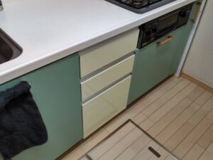千葉キッチン取付け隊　食洗機の取外して収納　施工後